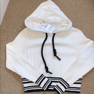 Zara knit sweatshirt